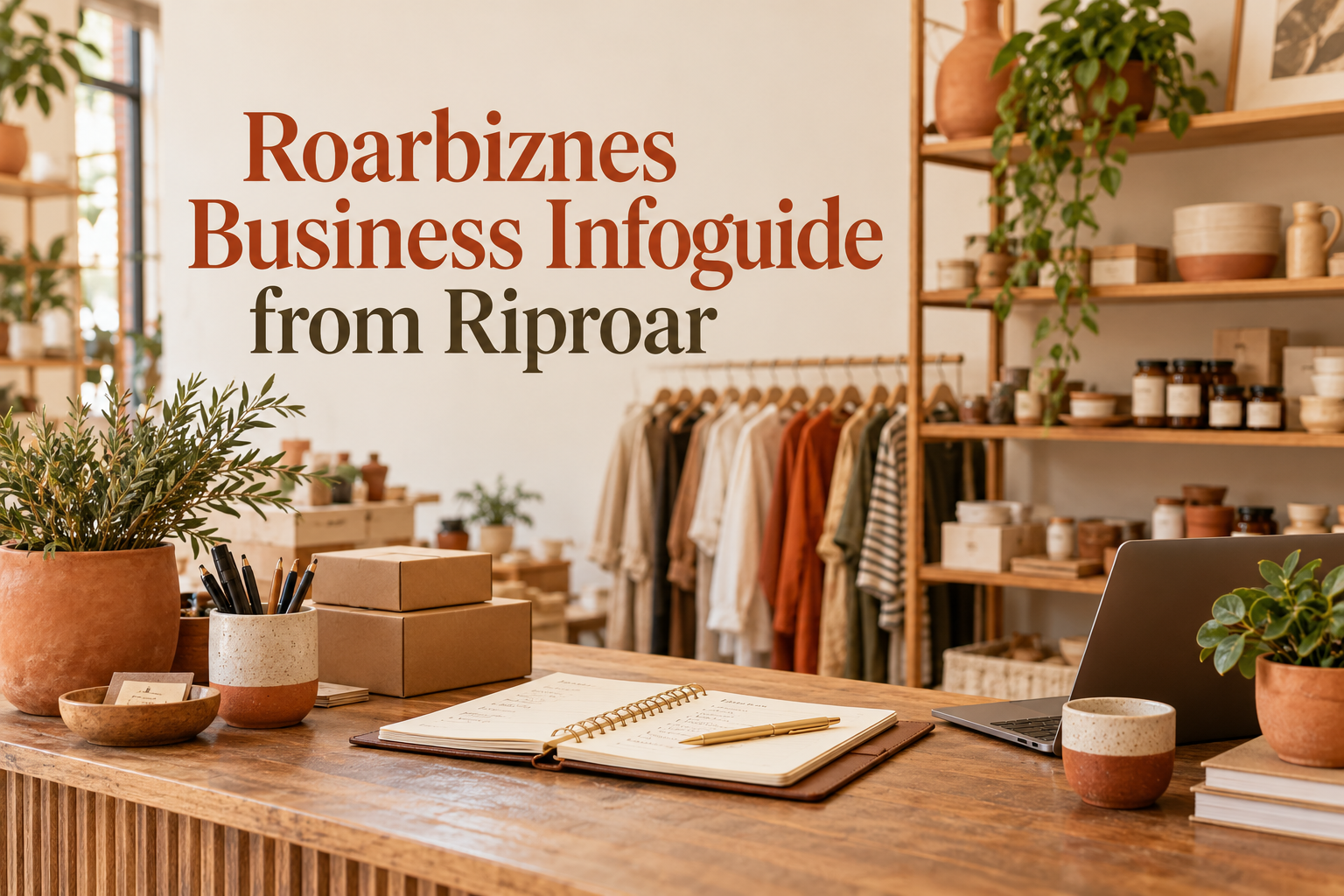 Roarbiznes Business Infoguide from Riproar featured illustration