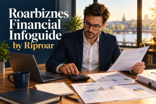 Roarbiznes Financial Infoguide by Riproar featured illustration